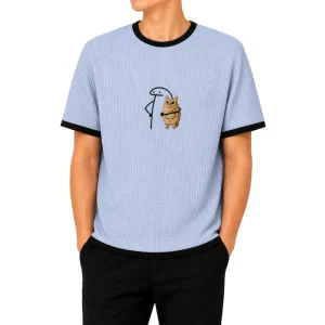 Camiseta básica Mi gato malcriado
